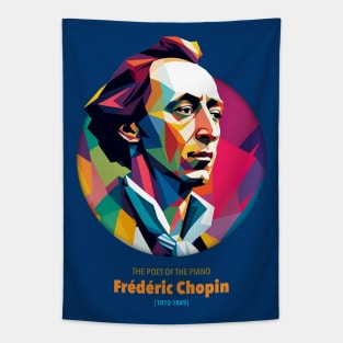 Frederic Chopin wpap Tapestry