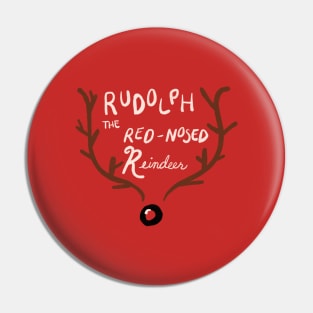 Rudolph the Red-Nosed Reindeer Pin