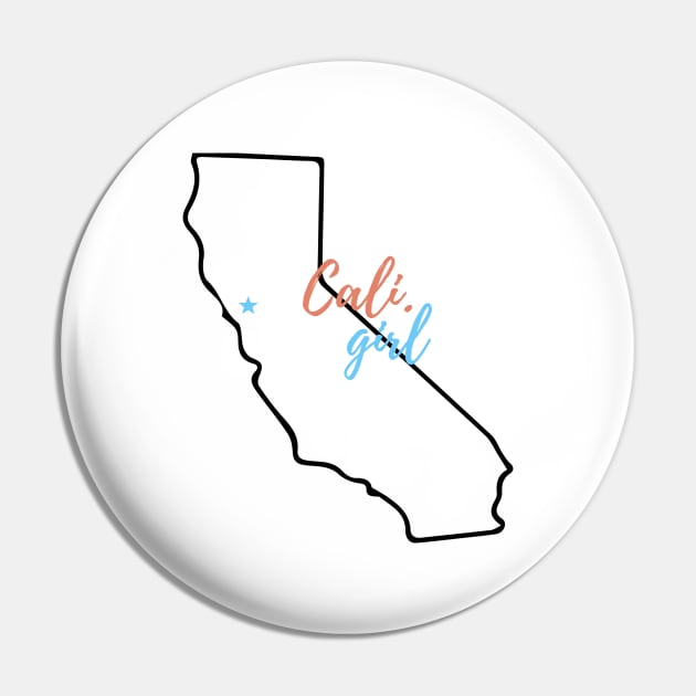 California Girl Pin by Ineffablexx