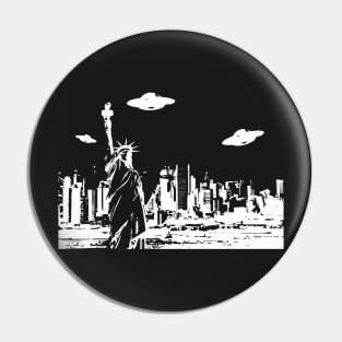 new york ufo Pin