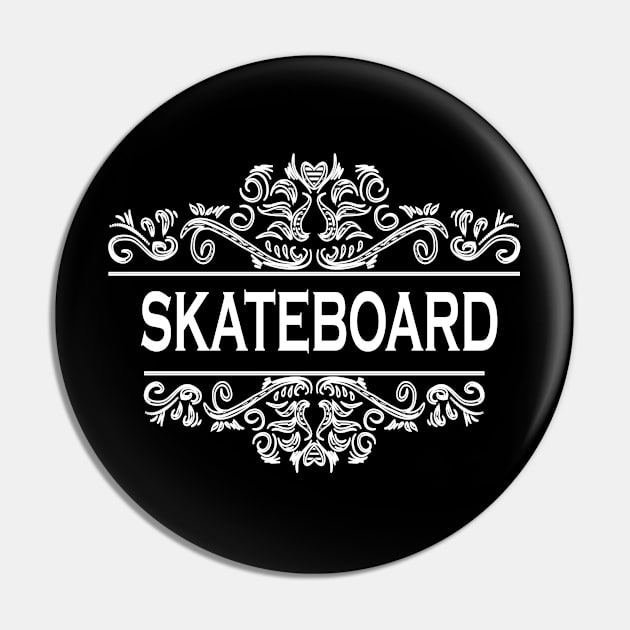 The Sport Skateboard Pin by Rizaldiuk