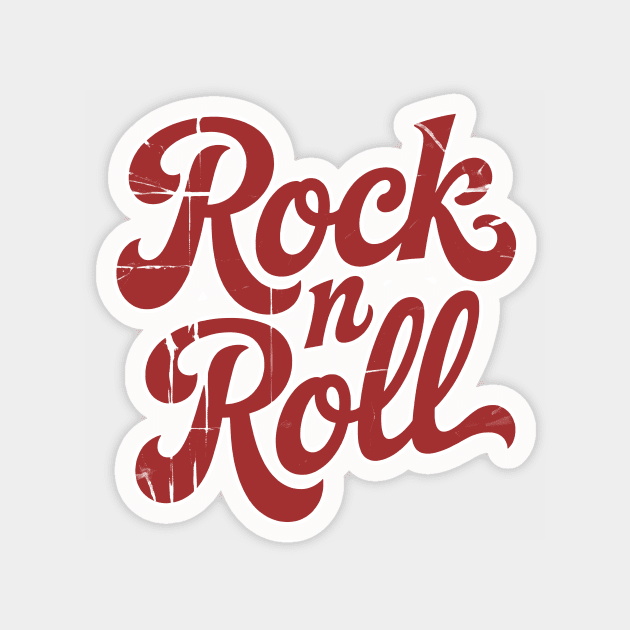 Rock n Roll Magnet by CreativeSage