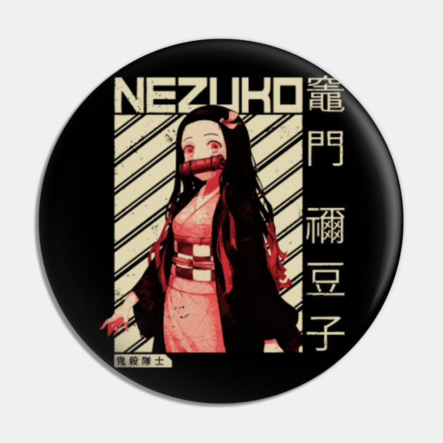 Demon Slayer Nezuko Kimetsu No Yaiba Anime Demon Slayer Nezuko Pin Teepublic Demon Slayer Nezuko Kimetsu No Yaiba Anime Demon Slayer Nezuko Pin Teepublic