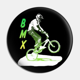 bmx racer Pin