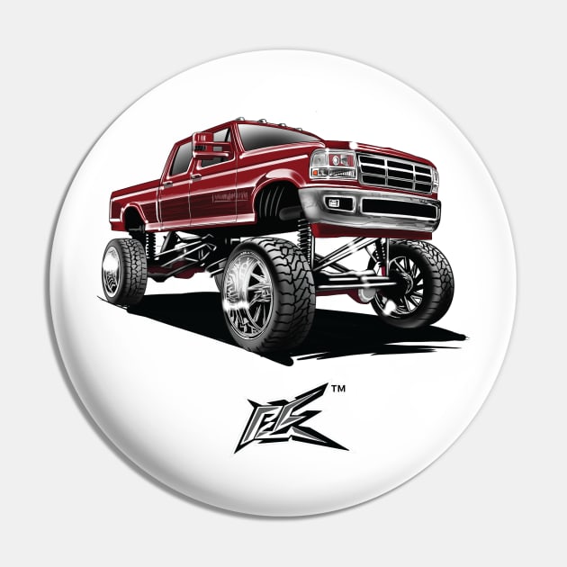 FORD f250 obs lifted truck F250 Pin TeePublic
