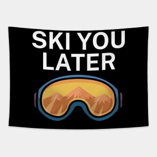 Ski you later Tapestry
