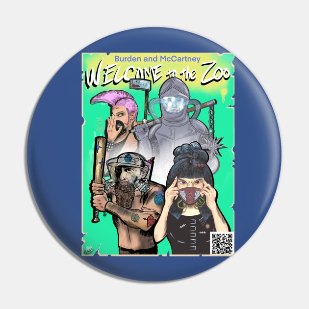 Welcome To the Zoo (promo design) Pin by Popoffthepage