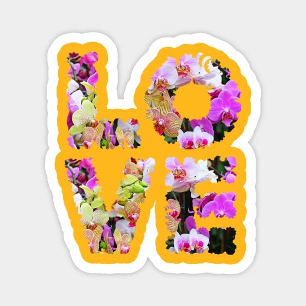 Flower Love Magnet by Ronicup