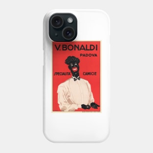 V BONALDI PADOVA Special Tailored Shirts Vintage Italy Advertisement Art Deco Phone Case