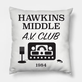 Hawkins A.V. Club 1984 - Pocket Design Pillow