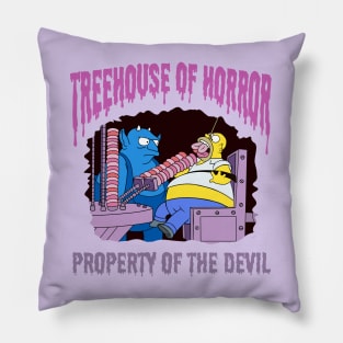 Treehouse of horror hell Pillow