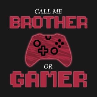 Retro brother gamer gift T-Shirt