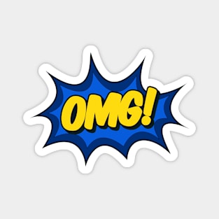 OMG! Comic Effect Magnet