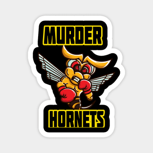 Funny Murder Hornets Tee - 2020 Bee Invasion, Graphic Tee Mens, Womens, Unisex, Wasp Bee's Asian Magnet