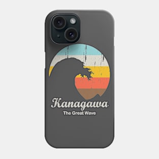 Kanagawa Retro Great Wave Phone Case