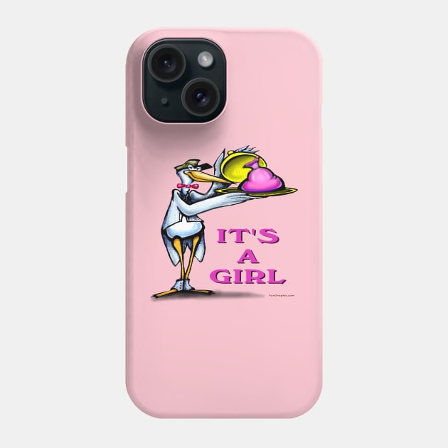 It's a GIRL Phone Case by Kevin Middleton