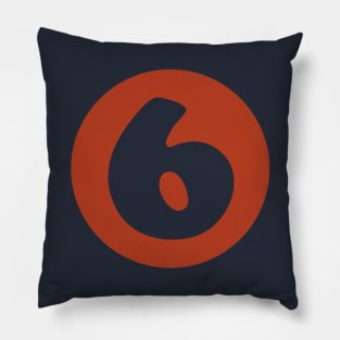 Number Six #6 Pillow