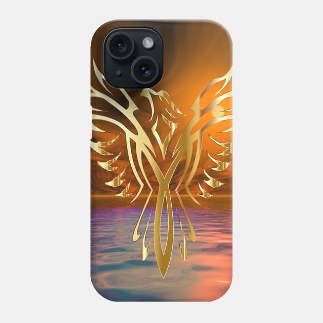 Phoenix Rising Phone Case by icarusismartdesigns