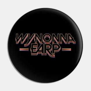 Wynonna Earp Multicolored Logo Pin