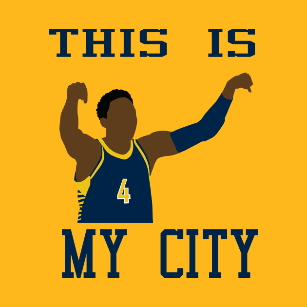 Victor Oladipo This is My City by xRatTrapTeesx