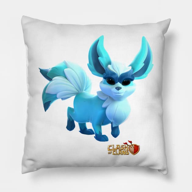 Spirit Fox - Clash of Clans Pillow by RW Designs