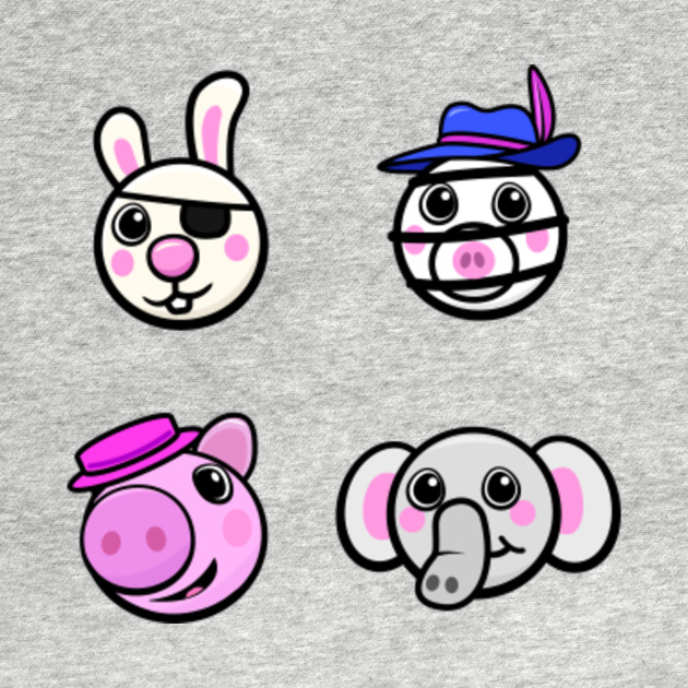 Roblox Piggy Characters - how to draw roblox piggy logo