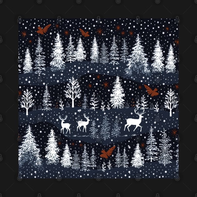 christmas seamless pattern design by Maverick Media