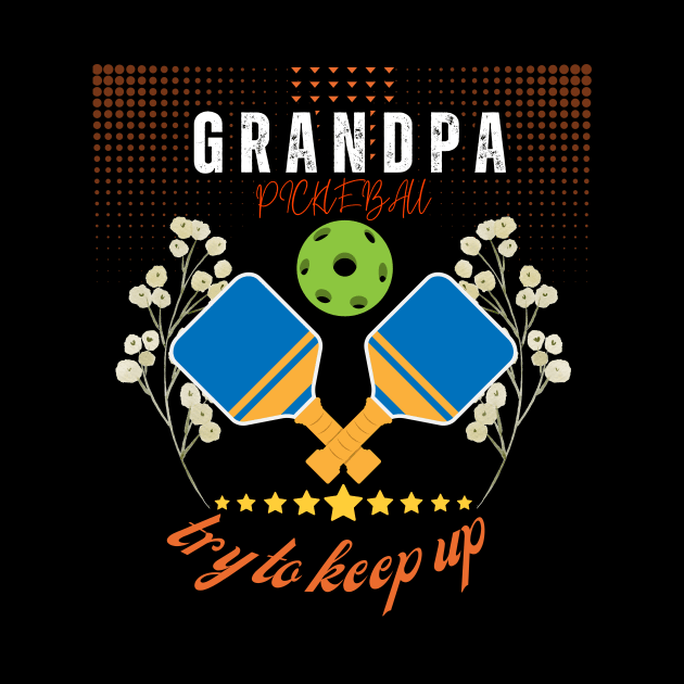 Pickle Ball Grandpa Sweatshirt, fear dark by Suldaan Style