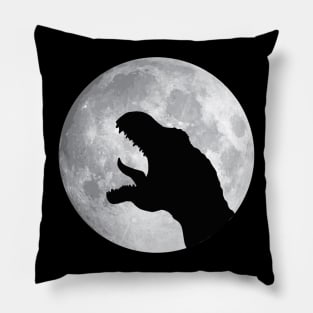 T rex moon Pillow