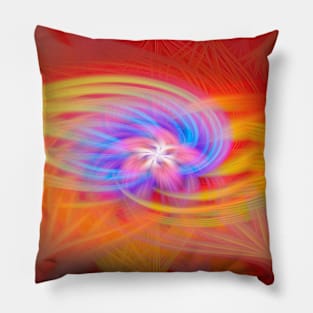 Abstract multicoloured background Pillow