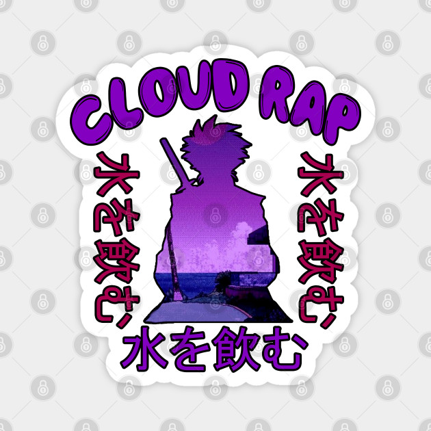 Cloud Rap Rare Japanese Vaporwave Aesthetic Cloud Rap Magnet Teepublic