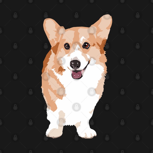 Cute Corgi Dog by bluhak