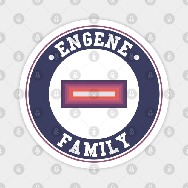 Enhypen engene family logo emblem Magnet by Oricca