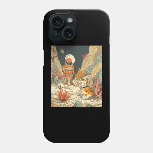 Calvin and Hobbes Philosophical Ponderings Phone Case