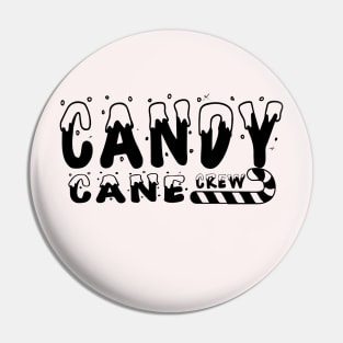 Candy Cane Crew Pin