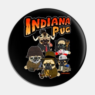 INDIANA PUG Pin