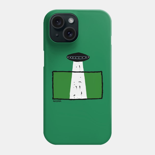 Alien Invasion Phone Case by downsign