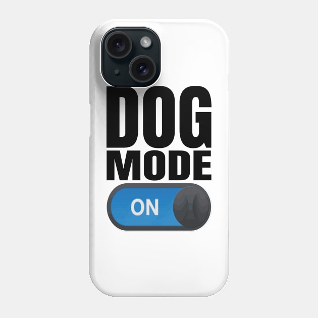 Dog mode on Phone Case by urbanart.co