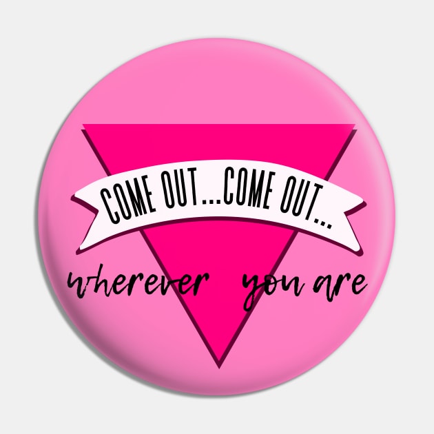 Come Out... Come Out... Wherever You aAe Pin by TJWDraws