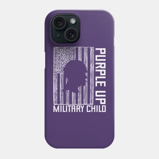 Purple Up For Military Kids - Month of the Military Child 2023 Phone Case