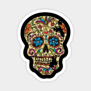 Sugar Skull Puzzle Magnet