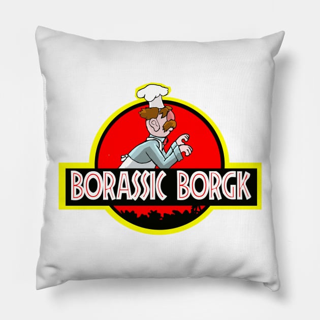 Borassic Borgk Pillow by Undeadredneck