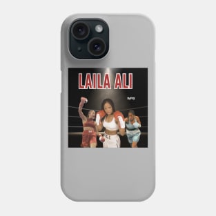 Laila Ali and Muhammad Ali Legacy T-Shirt Phone Case