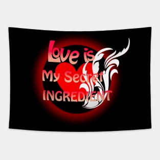 Love is my secret ingredient Tapestry