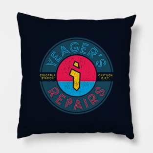 Refueling Station Repair Shop Pillow