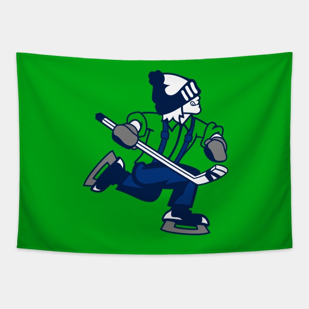 Lil' Canucks Tapestry by Carl Cordes