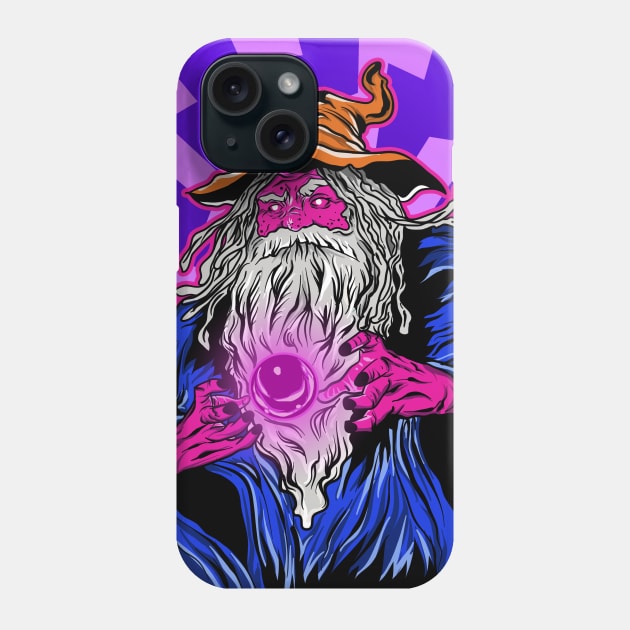 The Wizard Phone Case by nivibomb