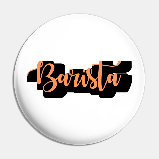 Barista Pin by chelbi_mar