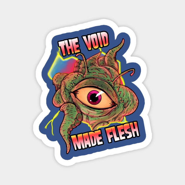 Void Made Flesh Magnet by Prototypeinks