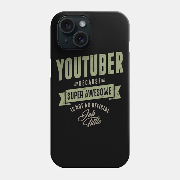 Youtuber Phone Case by C_ceconello